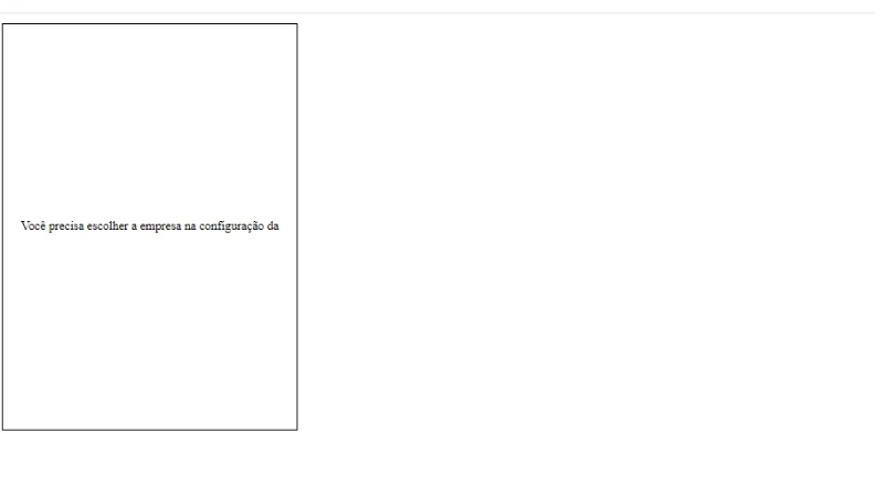 Selecionar empresa