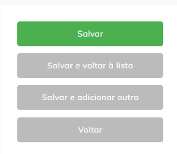 Botão salvar