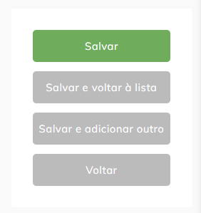 Salvar alterações