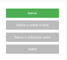 Botão Salvar.