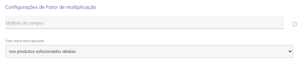 Múltiplo de compra